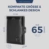 VON HEESEN Slim Wallet with RFID Protection - Men’s and