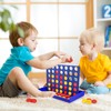 VOAOV Juego de Mesa, Juego Cuatro En Línea para Niños,
