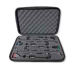CarpOn® Wireless Fishing Bite Alarm + Swinger Set with Anti-Theft Function 1:1 Transport Case 200 M