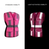 RSMINUO Reflective Safety Vest for Women, High Visibility Mesh Breathable
