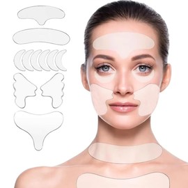 ACADA Anti Wrinkle Patches – Reusable Silicone Face Patches for Forehead Eyes Mouth Neck and Chest Wrinkle Patches for Firming & Lifting