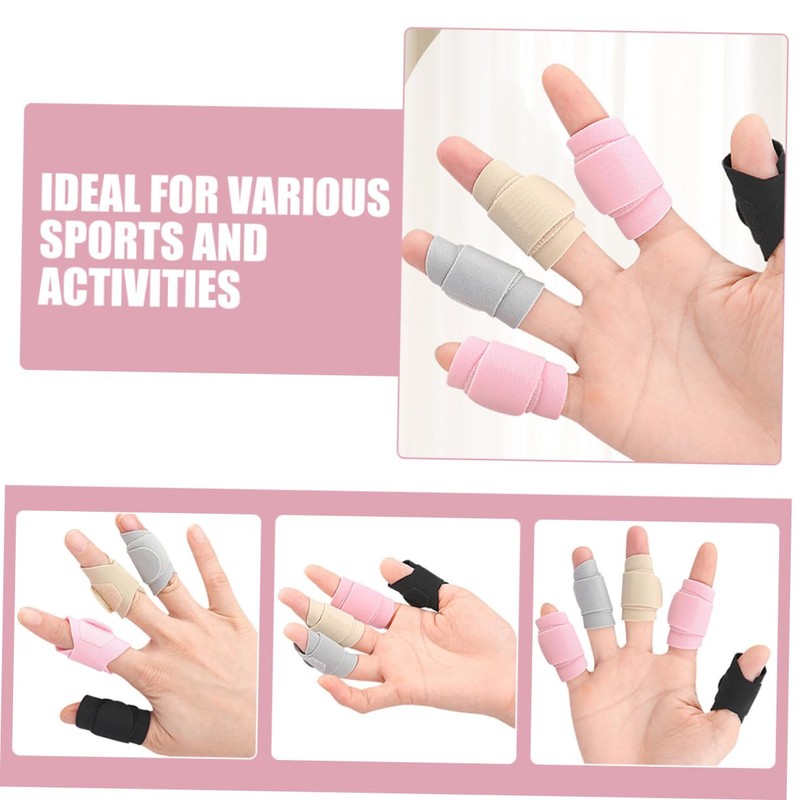 Hemoton Finger Protector 4 Para Los Dedos y Para Los