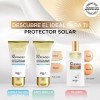 Pack X2 Unidades Protector Solar Facial Antibrillo Fps 50 Uv