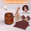 72Pcs Match Striker Paper with Adhesive 2 Sizes of Matches