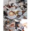 2 PCS 58.5mm Puck Screen Coffee Filter Keep Shower Screen