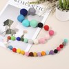 uxcell 30 Pcs Wool Felt Balls Beads, 0.8 Inch Felt