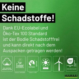 Huuraa Jungen und Mädchen Body Best Dad Heart Geschenk Größe 62 White Bio Baumwolle Fairtrade Best Dad Geschenkidee