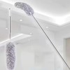 Extendable Microfiber Duster for High Cleaning – 60.63-Inch Bendable Washable