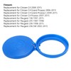 Windshield Washer Cap, Blue Waterproof Windshield Washer Reservoir Cover 643230