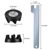 Mudder 5 Packs 9704230 Blender Coupler Blender Coupling Replacment Parts