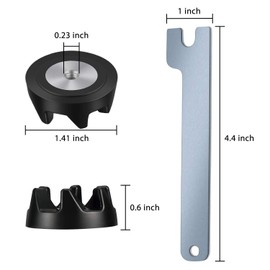 Mudder 5 Packs 9704230 Blender Coupler Blender Coupling Replacment Parts with 1 Wrench Compatible with KitchenAid WP9704230VP WP9704230