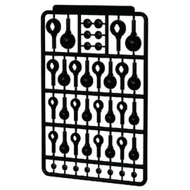 Hobby Base Premium Parts Collection Articulating Technique Sphere Joint Large Dark Gray Plastic Model Parts PPC-T125