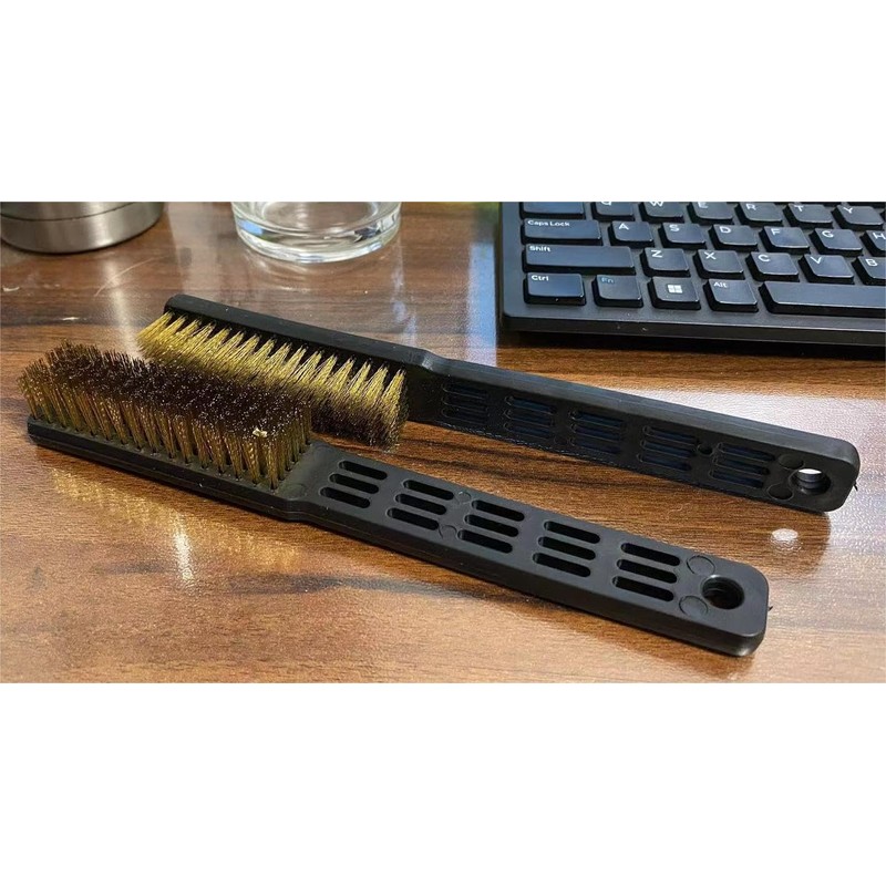 EESC2Y (2-Pack) Bowling Shoe Brushes, Bowling Accessories, Remove Dust Grit