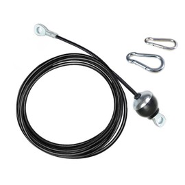 BBYPP Gym Cable Wire, Fitness Equipment Steel Cable for Home Gym Pulley System, 5 mm Thickness