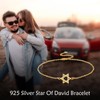 URONE Star of David bracelet 925 Sterling Silver bracelet Jewelry