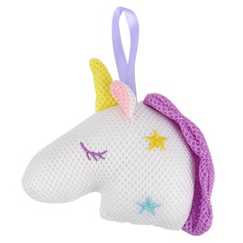 Beavorty Lovely Shower Mesh Bath Exfoliating Brush for Suitable for Men Women Boys and Girls Enjoy Relaxing Showers Strong Foaming Comfortable Touch