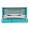 Blues Harmonica 10-Hole Mouthorgan Ab Key Portable Wind Instrument High