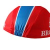 BikingBros Brooklyn Red Cycling Cap - Retro Cycling Hat-Under Helmet