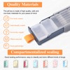 HonGien HonGien Pill Box Travel Pill Organiser 7 Day Weekly
