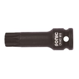 Sonic 86807818 Impact Bit Socket XZN M18, 78 mm, 1/2-inch