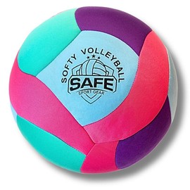 Softy Volleyball - Teal - Super Soft Volleyball Designed for Inside Your House