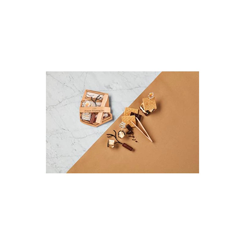 Mud Pie S'more Roasting Set, skewer 5 1/2" | tongs