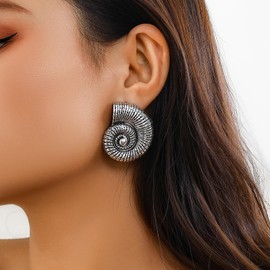 Shell Earrings for Women Boho Starfish Earrings Seashell Conch Earrings Beach Earrings for Women Girls Jewelry Gifts