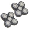 User-friendly 2025 Updated 2x Dual T-rack Shaver Heads, Shaver Blades