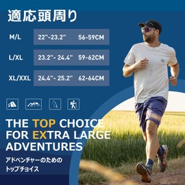 TOP-EX Cap, Men's, Large Size, 5 Panels, Baseball Hat, Waterproof, Women's, Men's, Summer, Golf, Bicycle, Summer, Running, Climbing, Outdoors, UV Protection, Folding, Fishing, UV Hat, Rain Hat, Navy