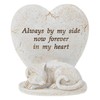 Widdle Gifts Cat Pet Memorial Heart Grave Ornament 11cm x