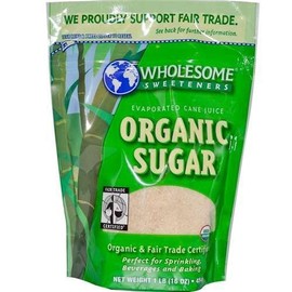 WHOLESOME SWEETENERS SUGAR ORG FTC, 16 OZ