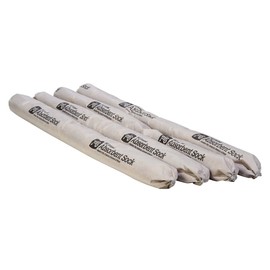 Original Absorbent Sock - Oil & Water Absorber Snake - 4-Pack - Gray - PM50011