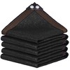 winemana Black Shade Cloth 70%, 8x10 FT Mesh Tarp -