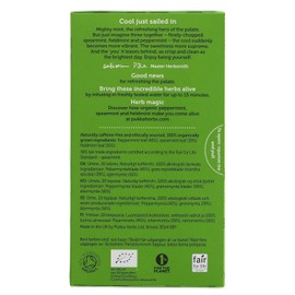 Pukka Organic Three Mint 20 Herbal Tea Sachets, 32g