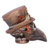 Nemesis Now Steampunk Beaky Automaton Apothecary Plague Doctor Bust Figurine,