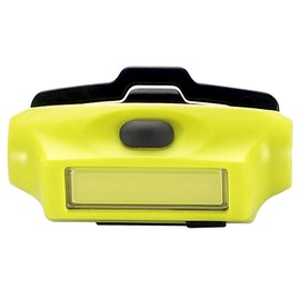Streamlight 61700 Bandit 180-Lumen USB Rechargeable LED Headlamp with Elastic Head Strap, Clip, and USB Cable, Yellow