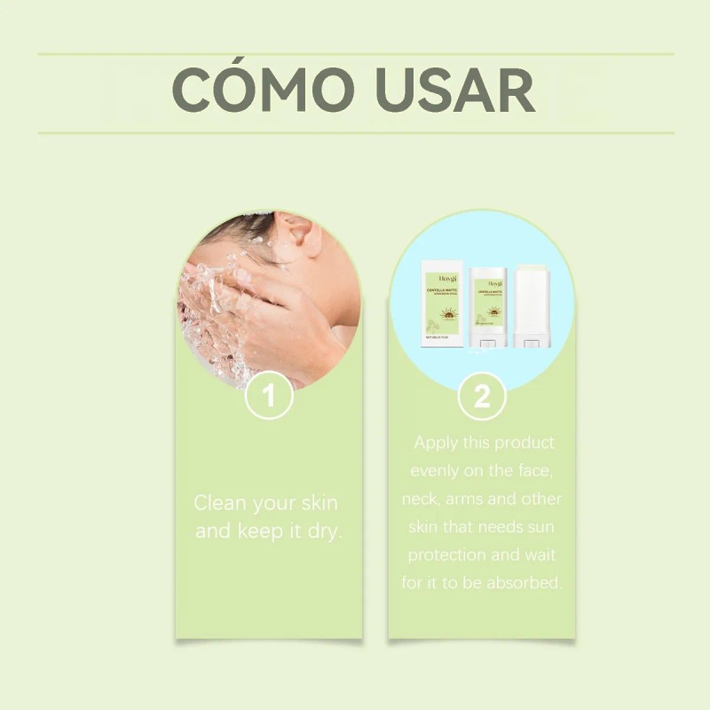 Protector Solar En Barra Con Centella Asiática 20g