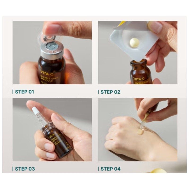 BONCEPT Vita C Freeze-dried Double Shot Ampoule Kit 50mg+10ml