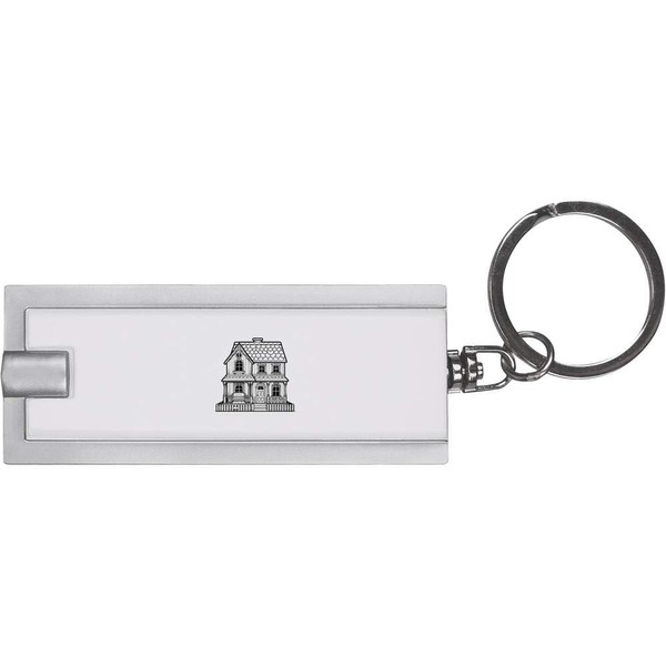 Azeeda 'Cute Dolls House' Keyring LED Torch (KT00039262)