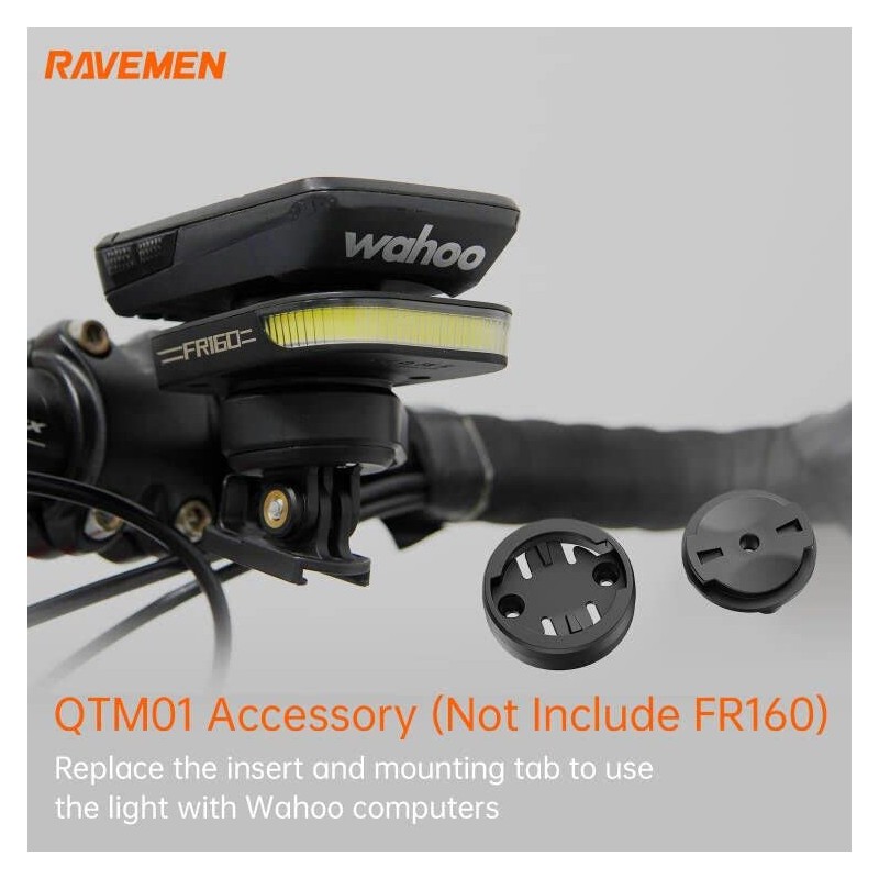RAVEMEN QTM01 Part (for FR160 to Compatible with Wahoo Computers)