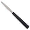 Shimizu Cutlery Mini Spatula, 2.4 inches (60 mm), No.4, Black