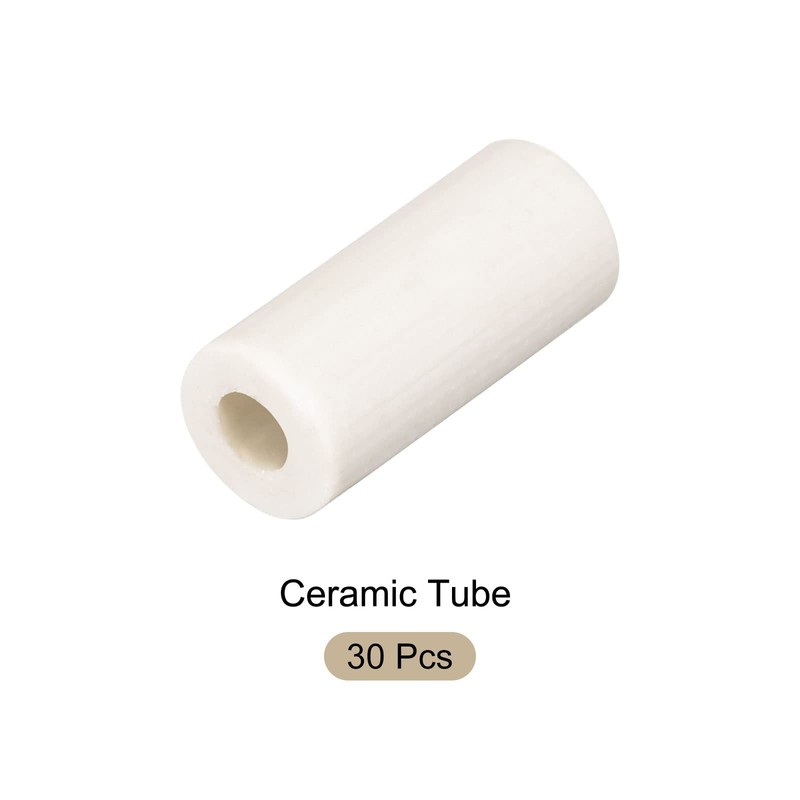 Rebower Ceramic Pipe Wiring Insulated Ceramic Hoses [for Cable Bundles
