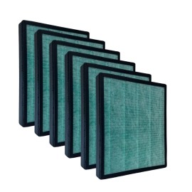 Nispira True HEPA Carbon Filter For Coway Airmega Max2 300/300S Air Purifier | 6 Pks