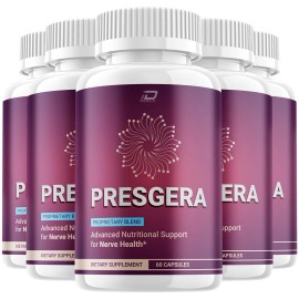 Presgera (5 Pack) Presgera Capsules – Presgera All Natural Glycogen Support