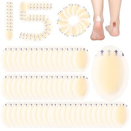 150 Pcs Hydrocolloid Blister Bandages for Feet Protection