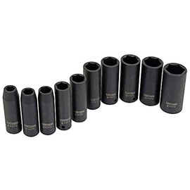 Craftsman Evolv 10 pc. Deep Impact Socket Set: 1/2-Inch Drive; Standard (SAE); Model 16886