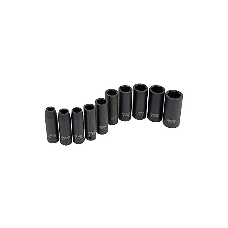 Craftsman Evolv 10 pc. Deep Impact Socket Set: 1/2-Inch Drive;