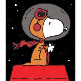 DIAMOND ART CLUB Earth to Snoopy Peanuts Diamond Painting Kit,13" x 15" (32.8 x 38.1 cm)