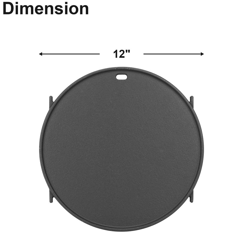 8834 Cast Iron Griddle for Weber Gourmet BBQ System Sear
