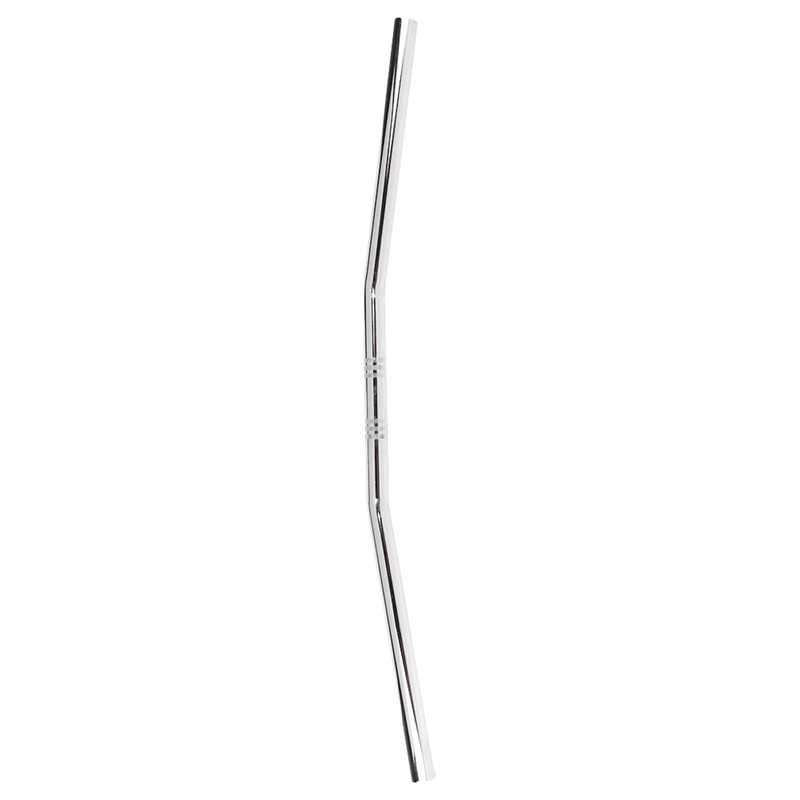 7/8Inch 22MM Motorcycle Retro Bend Handlebar Handle Bar Silver